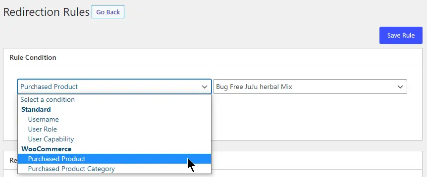 LoginWP Woocommerce purchased product